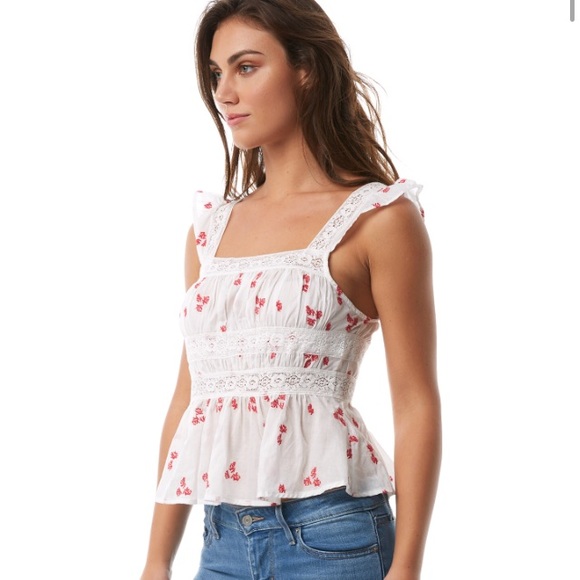 🌸 Free People Beautiful Fleurs Blouse 🌸 - Picture 2 of 7